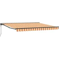 vidaXL Cadre d'auvent multicolore 400 x 300 cm