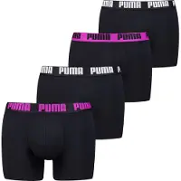 Puma Boxers 'EVERYDAY' orchidée / noir / blanc