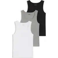 BOSS Maillot de corps gris / noir / blanc