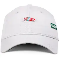 Coastal Casquette 'SurfsUp' gris clair / vert / rouge sang / blanc