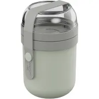 Berghoff Doppel-Lunchbox 0.65 l, Keine Angabe/Sage, Produkttyp, Lunch box, Vert, Gris