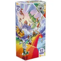 Iello Puzzle 1000 pièces Twist Bunny Kingdom In The Sky