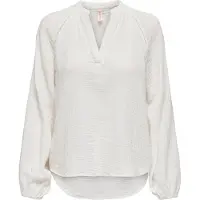 ONLY Thyra V Long Sleeve Blouse Beige XL Femme