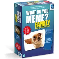 MEGABLEU Jeu d’ambiance What do you Meme Family