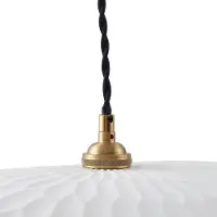 LINDBY Suspension , Annira, dimmable, Blanc, Salon / séjour, Céramique, Moderne