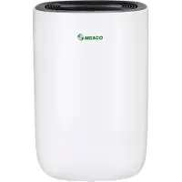 Meaco ABC 10L Déshumidificateur d'air, pour pièces jusqu'à 42 m², 35dB, sécurité enfants, mode linge, réservoir 2 L