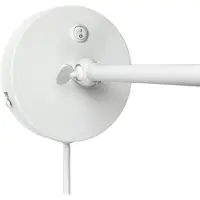 Dyberg Larsen Applique Murale , Futura, Blanc, Salon / séjour, Métal, Scandinave