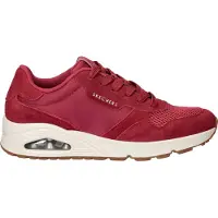 SKECHERS Uno Sneakers Laag - Rood - Maat 45