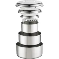 MSR - Jeu de casseroles - Alpine 4 Pot Set - Gris