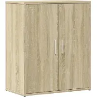 vidaXL Sideboards 2 pcs. chêne Sonoma 60x31x70 cm bois composite