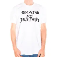 Thrasher T-shirt à Manches Courtes Skate And Destroy