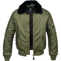 Brandit Veste mi-saison 'MA2' olive / noir