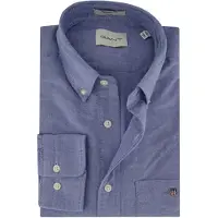 Gant pour homme. 3000200 Chemise Oxford Regular Fit bleu ciel (XXL), Casuel, Coton, Classique, Manche longue
