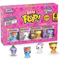 Funko POP! Mon petit poney Bitty POP vinyle figures pack de 4 Rainbow Dash 2,5 cm