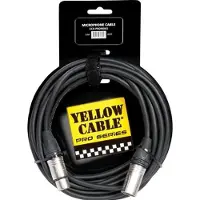 Yellow cable Cordon XLR XLR 6 M Neutrik