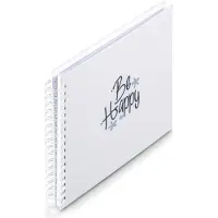 Hama Album photo - - Good Things - 28 x 24 cm - 50 pages blanches - Spirale personnalisable