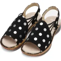 Ara Sandales noir / argent