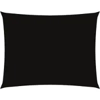 vidaXL Voile de parasol tissu oxford rectangulaire 5x7 m noir
