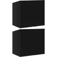 vidaXL Housses de balancelle 2 pcs 6 œillets 135x105x175 cm