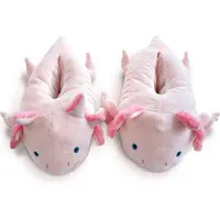 Adlibris Unisexe, Chaussons, Axolotl Slippers – Cozy, Cute & Quirky, Multicolore, (36, 37, 39, 40, 41)