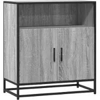vidaXL Sideboard Gris Sonoma 68x35x76 cm Bois composite