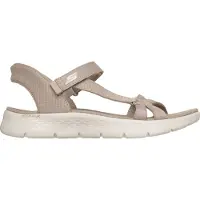 SKECHERS Go Walk Flex Sandal - Illuminate, chaussures de loisirs, femme, blanc