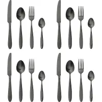 Bloomingville Set De Couverts Frea Set-stainless Steel-set Of 4