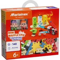 Marioinex Mini blocs de gaufres Pompier Action 148 el 06286