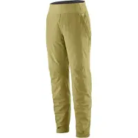 Patagonia - Pantalon d'escalade avec liberté de mouvement optimale - W's Caliza Rock Pants Reg Gumtree Green pour Femme en Nylon - Taille S - Vert