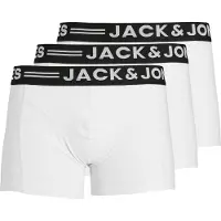 Jack & jones Boxers 'Sense' noir / blanc