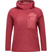 Peak Performance - Polaire ultralégère zippée en Polartec Alpha - W Freelight Alpha Hood Wild Rouge pour Femme - Taille XS