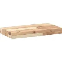 vidaXL Étagère flottante 40x20x4 cm bois d'acacia massif non traité