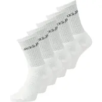 Jack & Jones Junior Chaussettes 'JACREGEN' noir / blanc