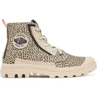 Palladium Bottines à lacets 'PAMPA' beige / noir