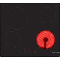 Bosch Serie 6 PKE611FP2E plaque Noir Intégré 60 cm Céramique 4 zone(s)