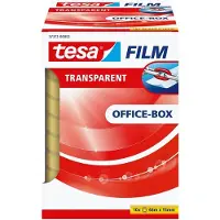TESA Film , Ø 76 mm, 66 m x 15 mm, transparent