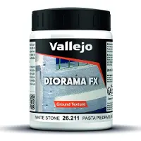 Vallejo Pâte de pierre blanche 200ml - Vallejo