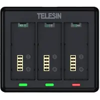 Telesin Chargeur pour 3 Batteries - GoPro Hero 13