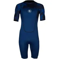 Aqua Lung Shorty à Manches Courtes Hydroflex 3-2 Mm