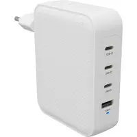 Targus HJ1001WHWWGL chargeur pour appareils mobiles Contrôleur de jeu, Téléphone mobile, Netbook, Ordinateur portable, Smartphone, Tablette Blanc AC Chargement rapide Intérieur