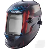 Vevor Casque de Soudage Solaire à Obscurcissement Automatique Couleur Réelle Taille Affichage 100 x 80 mm