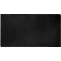 vidaXL Tapis antidérapant en fourrure synthétique Olite Noir 80 x 150 cm