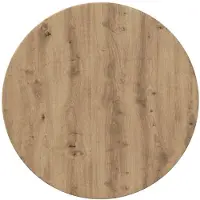 vidaXL Plateau de table chêne artisanal 70 x 70 x 1.5 cm
