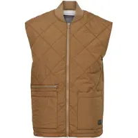 Casual Friday Gilet marron / noisette