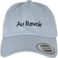 Mister tee Casquette 'Au Revoir' bleu / bleu clair