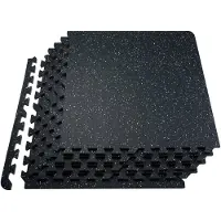 Vevor Tapis Puzzle Emboîtable pour Salle de Sport 12PCs 14 mm d'Épaisseur