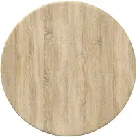 vidaXL Plateau de table Chêne sonoma 30 x 30 x 1.5 cm