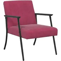 vidaXL fauteuil Bordeaux 59 x 75 x 78 cm Velours