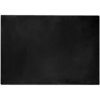 vidaXL Tapis antidérapant en fourrure synthétique Olite Noir 160 x 230 cm