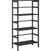vidaXL Étagère Chêne noir 60 x 29,5 x 115 cm Bois d'ingénierie